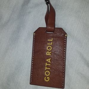 Fossil luggage tag